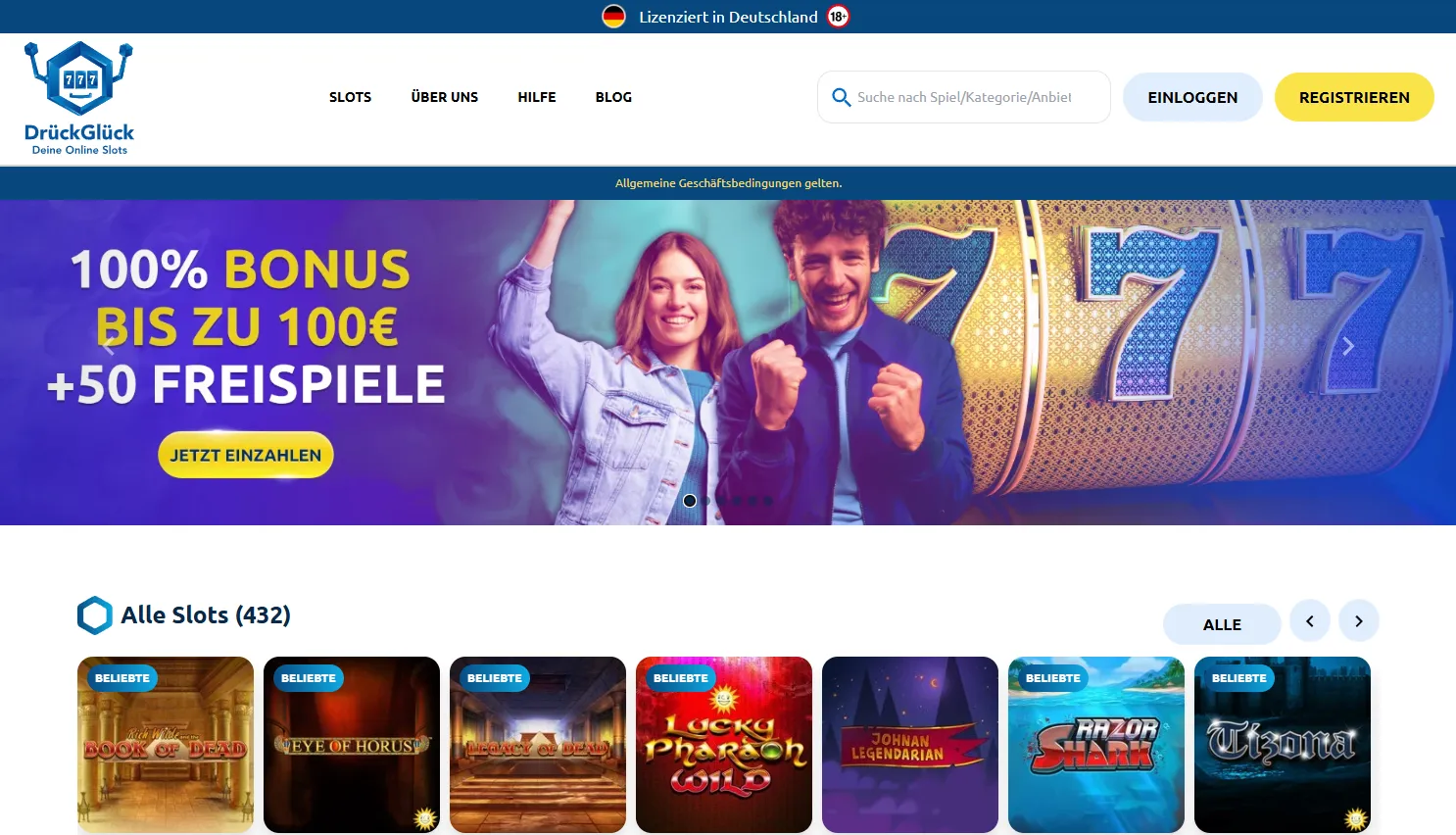 Einzahlung auf das Konto