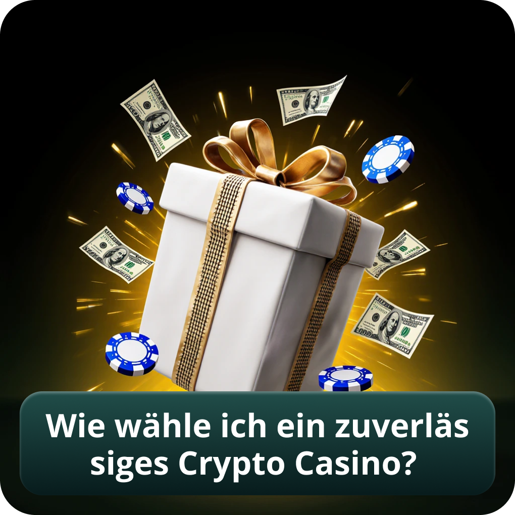 Wie wähle ich ein zuverlässiges Crypto Casino?